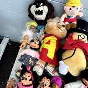 Large Mixed Lot of Dolls & Plush Toys