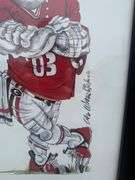 Framed Cal Warlick '02 '03 UGA Bulldogs Print - Limited Edition 230/1000