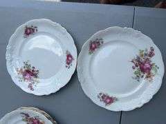 Walbrzych Fine China Set, Made in Poland, Floral Design