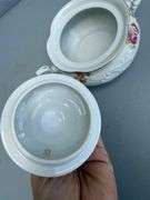 Walbrzych Fine China Set, Made in Poland, Floral Design