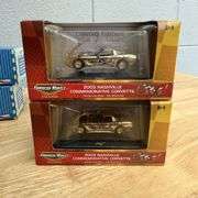 Gearbox Collectibles Diecast Car Lot - 1957 Chevy Bel Air & 2003 Nashville Corvette