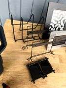 Assorted Picture Frames and Display Stands