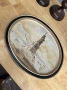Luminara Candle Holders, Metal Pitcher and Statue of Liberty Tray