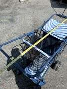 Collapsible Beach Wagon with Insulated Cooler