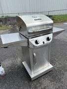 Char-Broil Stainless Steel Gas Grill with Propane Tank