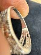 Assorted Sterling Ring Lot with Turquoise, Marcasite, and Faceted Stone