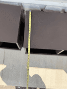 Pair of Brown Stackable Storage Cubbies
