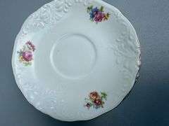Walbrzych Fine China Set, Made in Poland, Floral Design