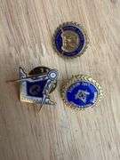 Lions, Masons, FOE, Key Club & IBEW Pins