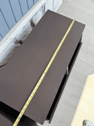 Pair of Brown Stackable Storage Cubbies