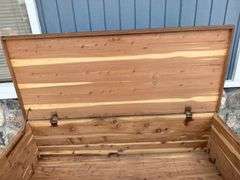 Wooden Cedar Chest with Interior Cedar Lining