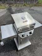 Char-Broil Stainless Steel Gas Grill with Propane Tank