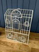 Decorative Wire Birdcages and Heart Shaped Metal Art
