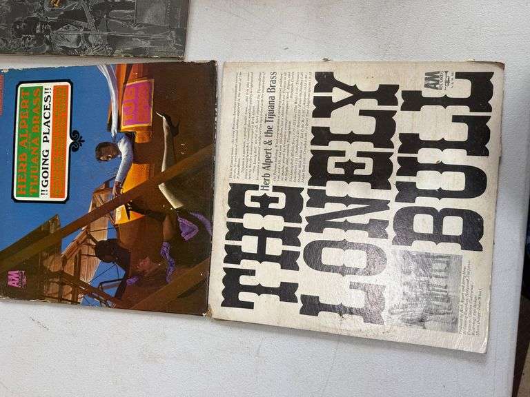Collection of Various Vinyl Records, LPs and 45s