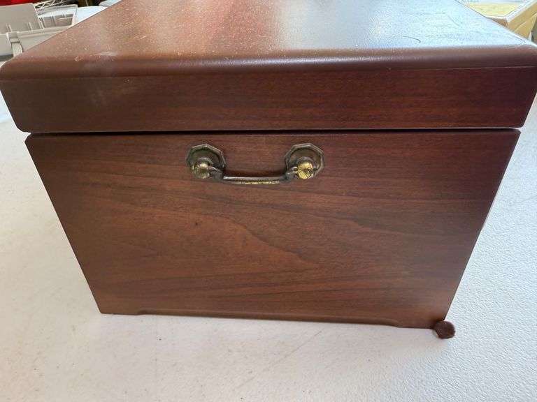 Margret Jewelry Box with Assorted Jewelry