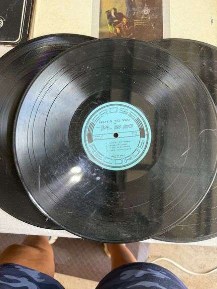 Collection of Various Vinyl Records, LPs and 45s