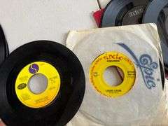 Collection of Various Vinyl Records, LPs and 45s