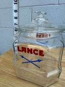 Lay's and Lance Store Display Jars