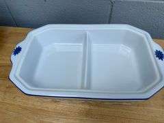 Cake Stand, Serving Dishes, and Napkins Set