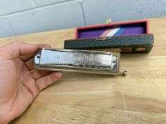 M. Hohner Super Chromonica Harmonica with Original Box