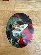 Set of 6 "Gone With the Wind" Music Boxes and Decorative Plate