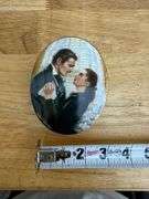 Set of 6 "Gone With the Wind" Music Boxes and Decorative Plate