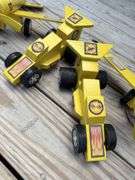 Plush Teddy Bears, Madame Alexander Doll, and Wooden Toy Car/Airplane Collection