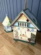Butterfly Cottage Trio Birdhouses