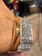 14K Yellow Gold, 1CT Diamond Ring