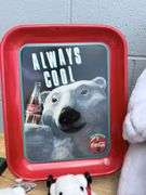 Coca-Cola Polar Bear Collectibles - Plush, Tray, Puzzle, Plate