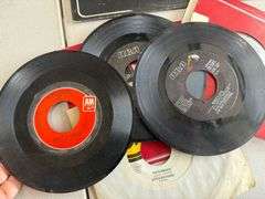 Collection of Various Vinyl Records, LPs and 45s