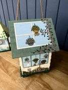 Butterfly Cottage Trio Birdhouses