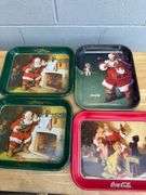 Coca-Cola Holiday Collection: Santa Claus Theme - Mugs, Trays, Glasses, and More