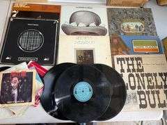 Collection of Various Vinyl Records, LPs and 45s