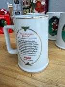 Coca-Cola Holiday Collection: Santa Claus Theme - Mugs, Trays, Glasses, and More