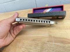 M. Hohner Super Chromonica Harmonica with Original Box