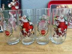 Coca-Cola Holiday Collection: Santa Claus Theme - Mugs, Trays, Glasses, and More