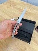 Deejo Lighthouse Knife & Case Last Supper Knife