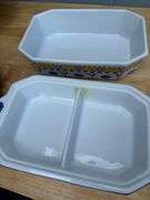 Cake Stand, Serving Dishes, and Napkins Set