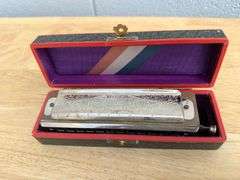 M. Hohner Super Chromonica Harmonica with Original Box