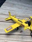 Plush Teddy Bears, Madame Alexander Doll, and Wooden Toy Car/Airplane Collection