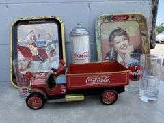 Coca-Cola Vintage Collectible Lot - 60th Anniversary Serving Trays and more