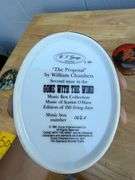 Set of 6 "Gone With the Wind" Music Boxes and Decorative Plate