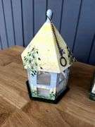 Butterfly Cottage Trio Birdhouses