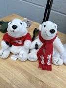 Coca-Cola Polar Bear Collectibles - Plush, Tray, Puzzle, Plate