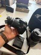 Canon EOS Rebel T5 Camera with Lenses, Battery Charger and Bag