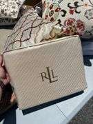 Assorted Decorative Pillows and Ralph Lauren Cotton Bed Blanket