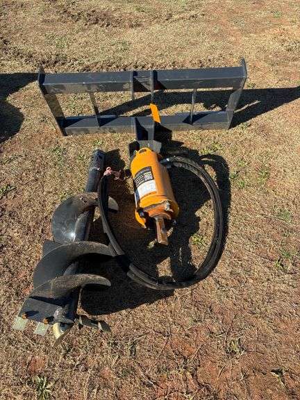 Skid Steer Auger Attachment