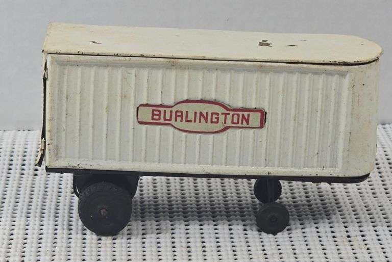 Marx Burlington Semi Trailer image