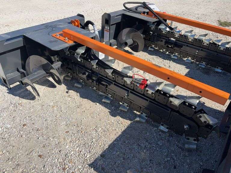 Wolverine TCR-12-48H Skid Steer Trencher Attachment